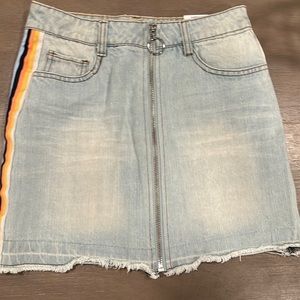Epic Threads Kids Jean Skirt Size 10. Zipper down front